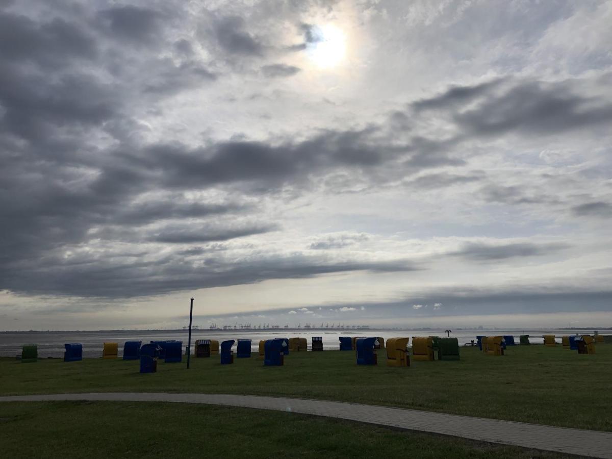Ferienwohnung Borkum Burhave Buitenkant foto