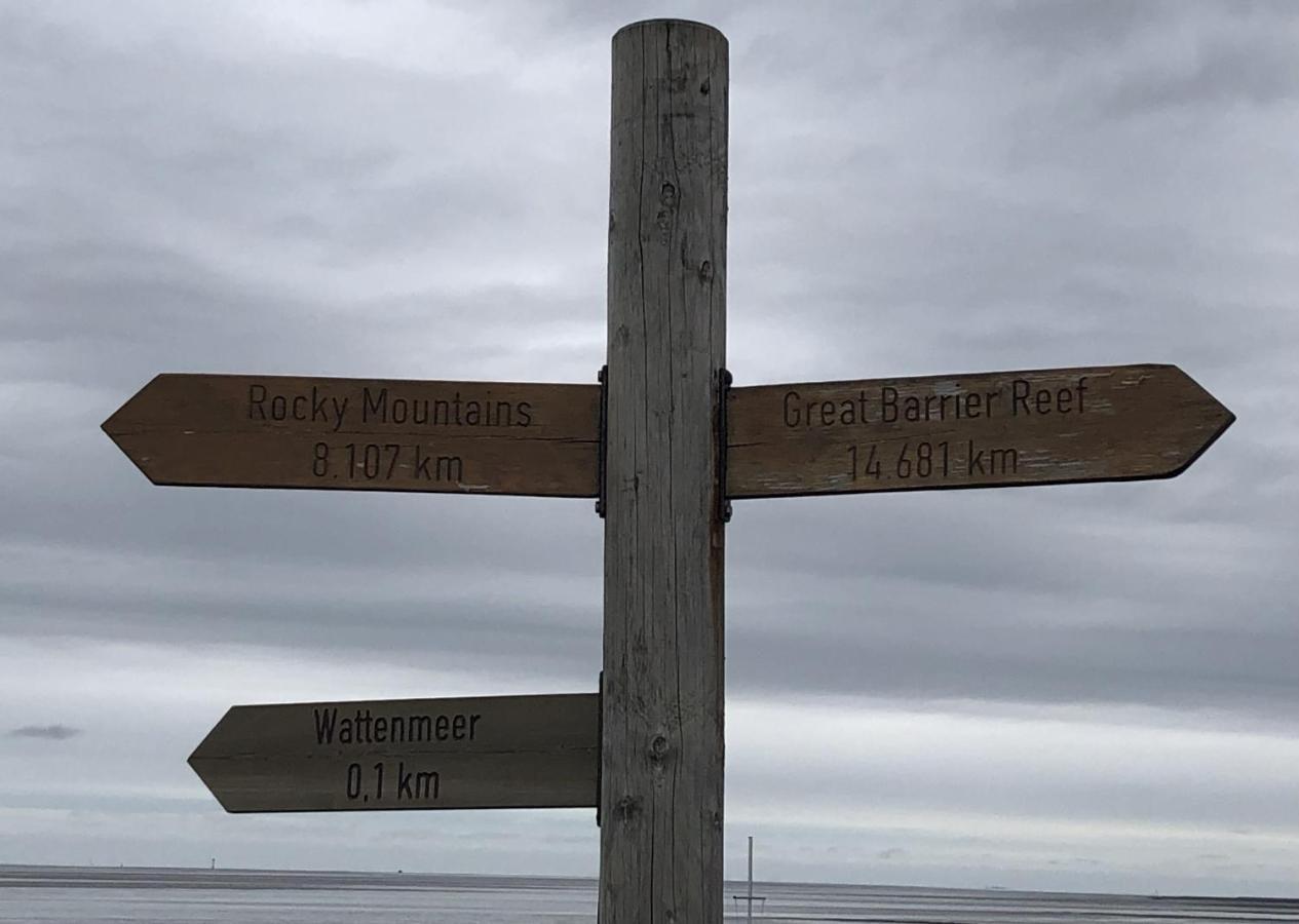 Ferienwohnung Borkum Burhave Buitenkant foto