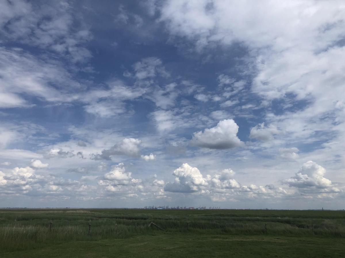 Ferienwohnung Borkum Burhave Buitenkant foto